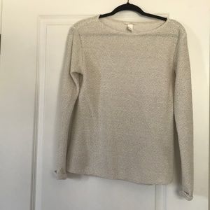 H&M cream sweater
